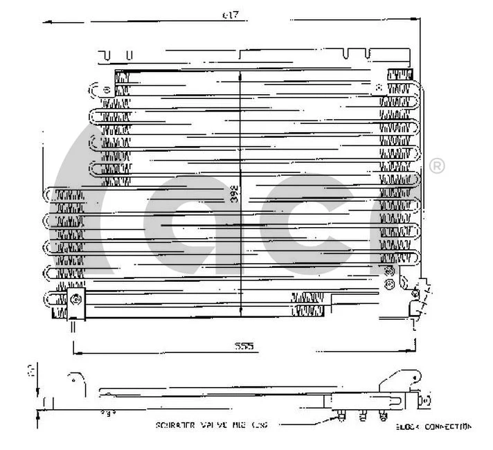Condenser, air conditioning