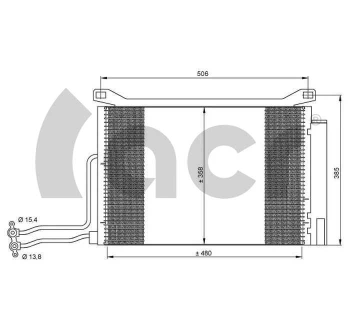 Condenser, air conditioning