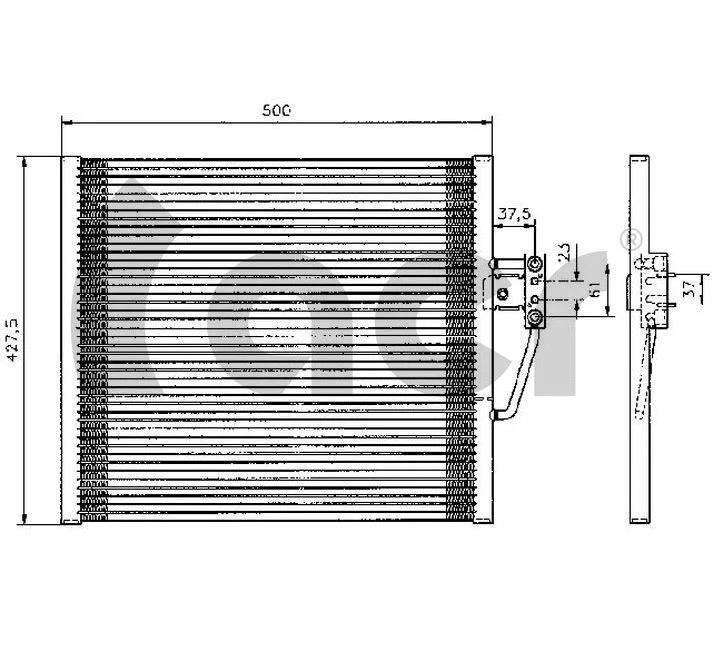 Condenser, air conditioning