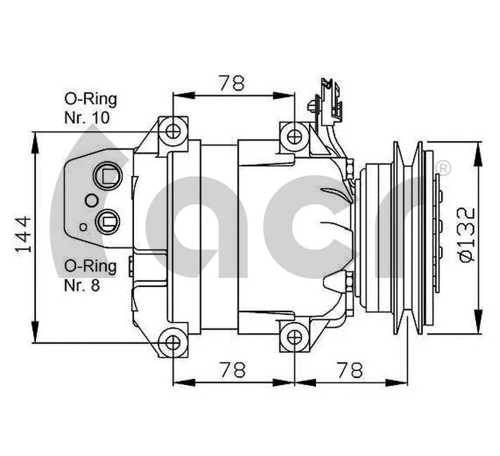Compressor, air conditioning (133060)