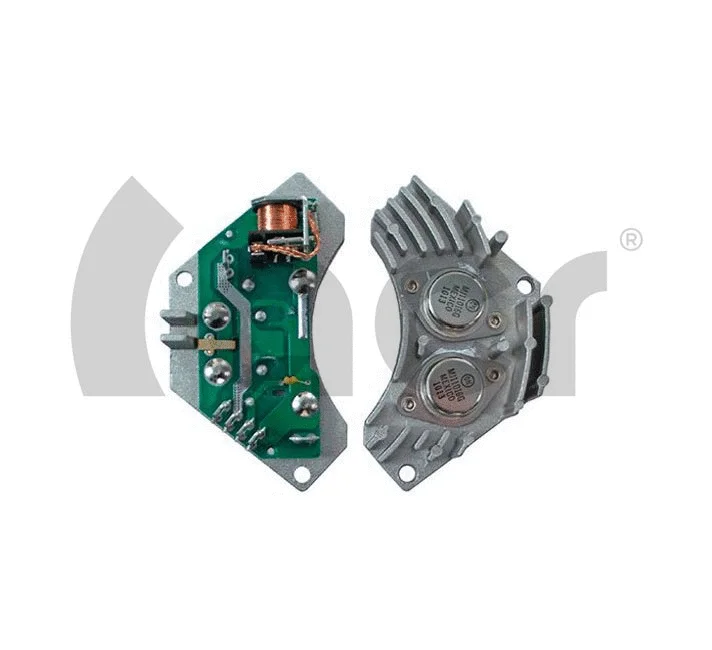 Resistor, interior blower