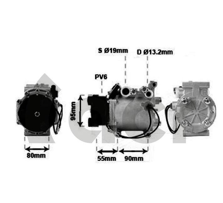 Compressor, air conditioning