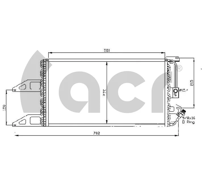 Condenser, air conditioning