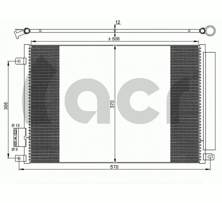 Condenser, air conditioning (300649)