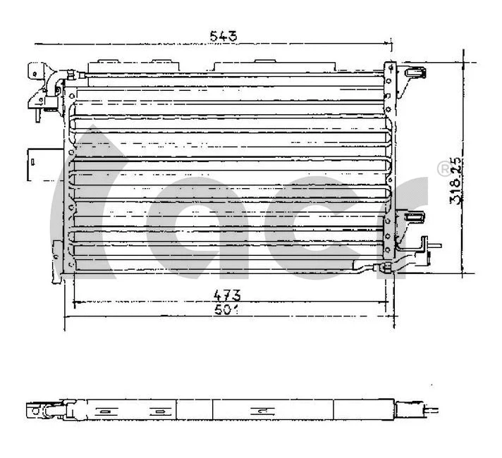 Condenser, air conditioning (300446)