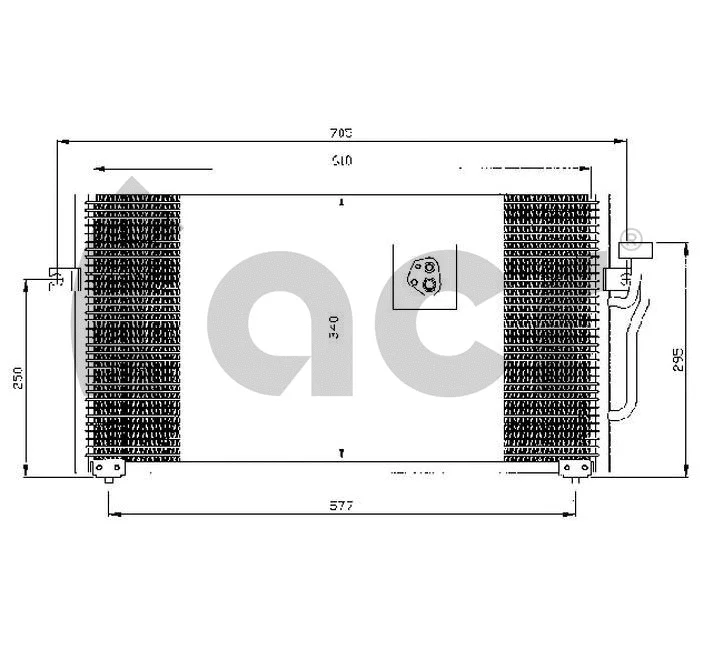 Condenser, air conditioning