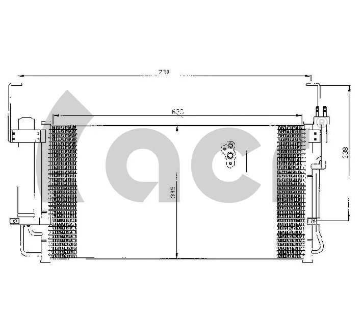 Condenser, air conditioning