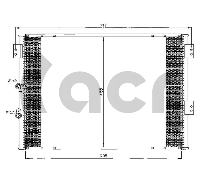 Condenser, air conditioning (300507)