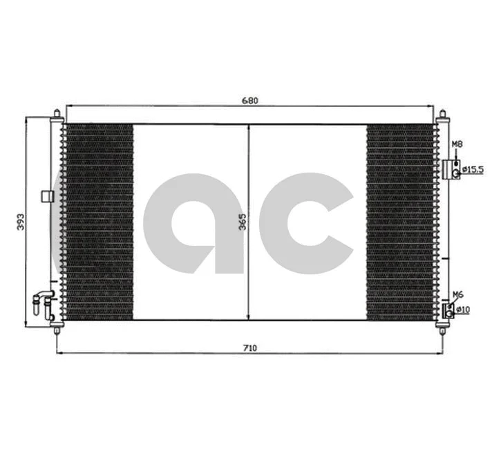 Condenser, air conditioning