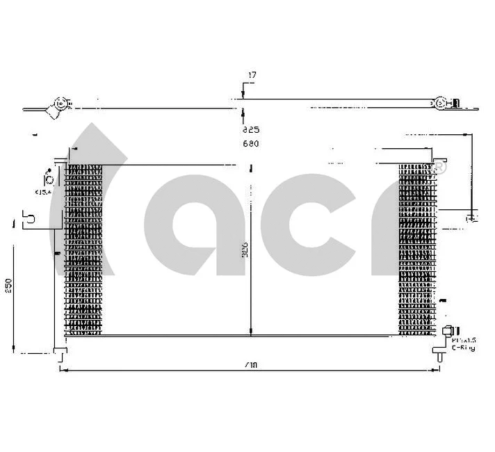 Condenser, air conditioning (300408)