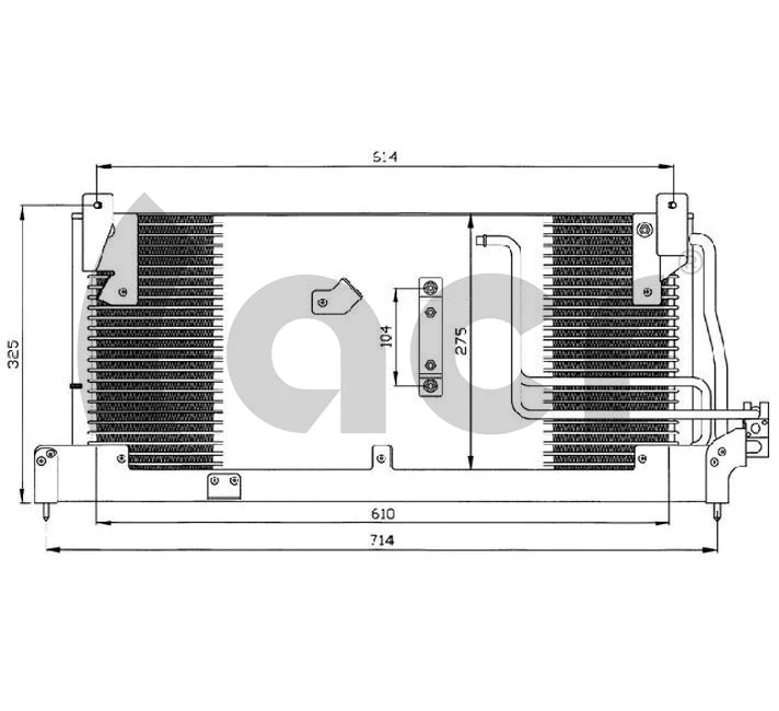 Condenser, air conditioning