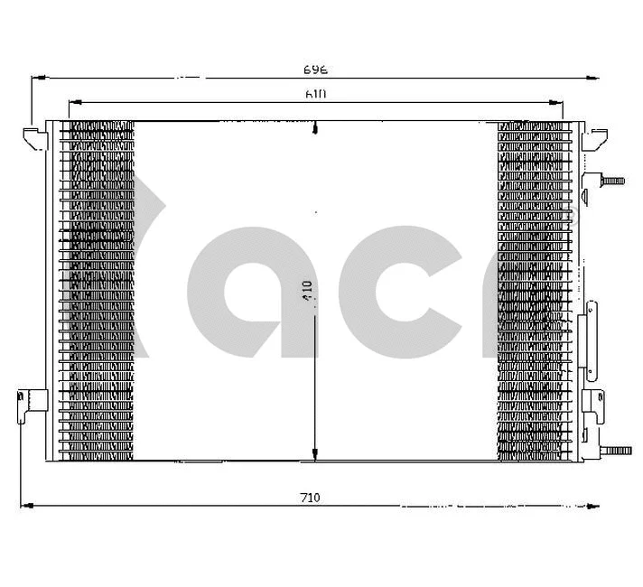 Condenser, air conditioning (300500)