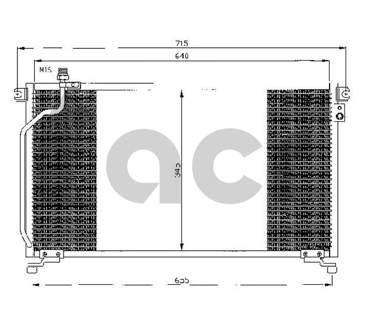 Condenser, air conditioning