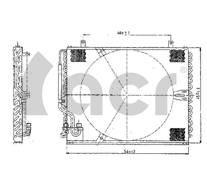 Condenser, air conditioning