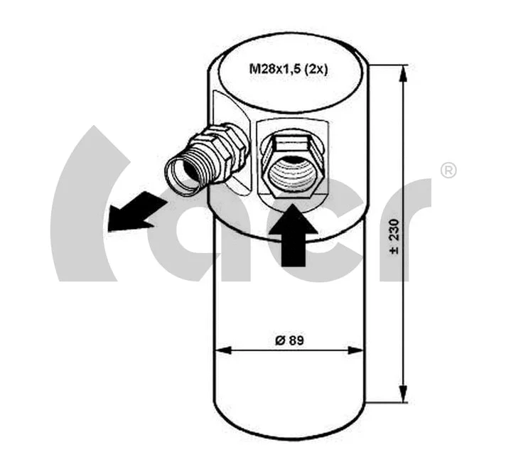 Dryer, air conditioning