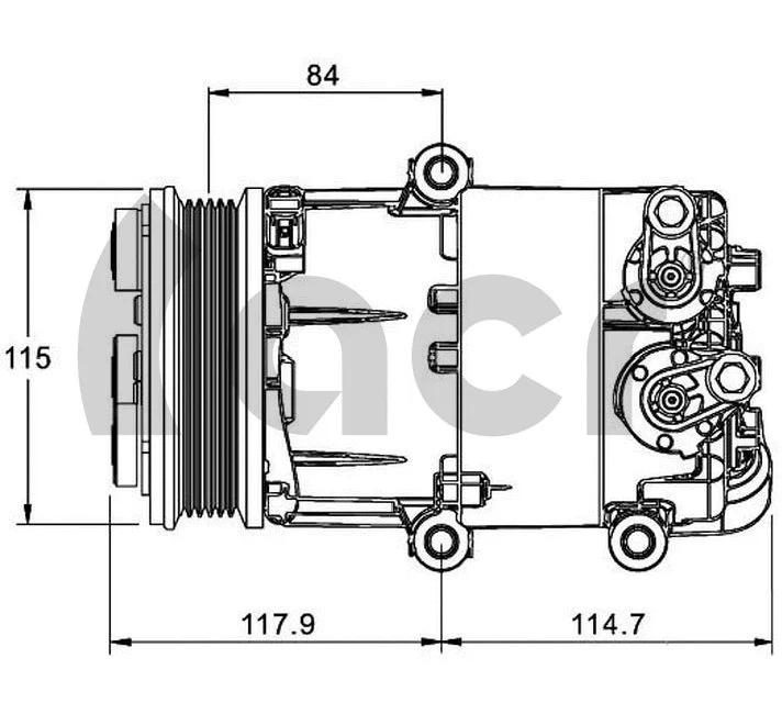Compressor, air conditioning