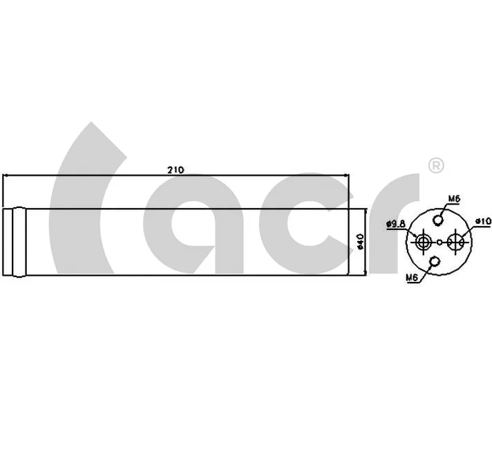 Dryer, air conditioning (170459)