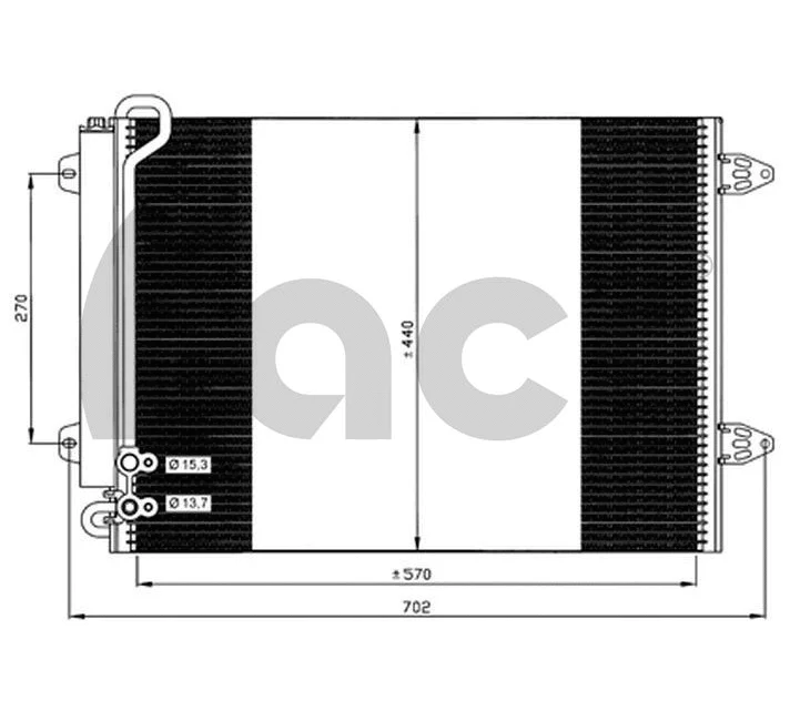 Condenser, air conditioning