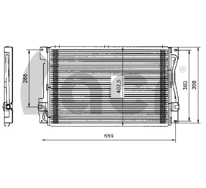 Condenser, air conditioning (300210)
