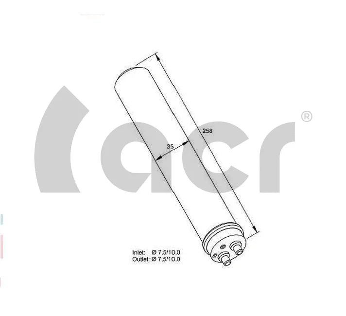 Dryer, air conditioning (170369)