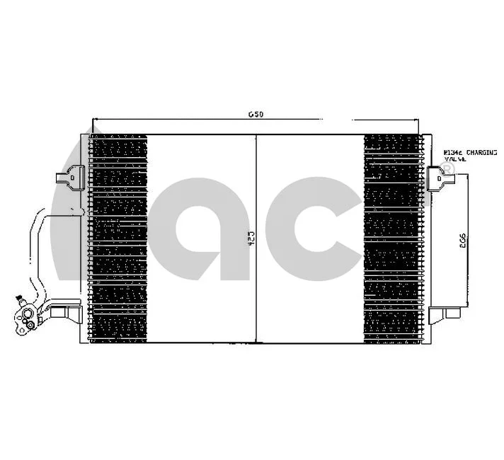 Condenser, air conditioning (300499)