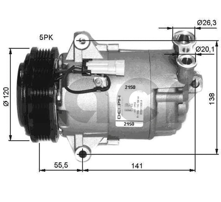 Compressor, air conditioning