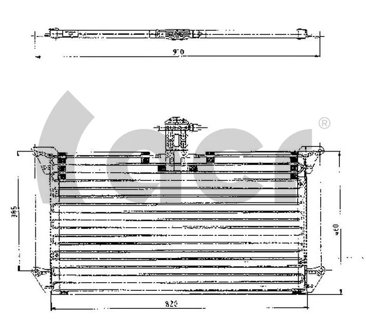 Condenser, air conditioning (300138)