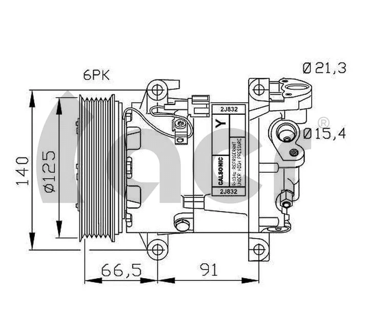 Compressor, air conditioning