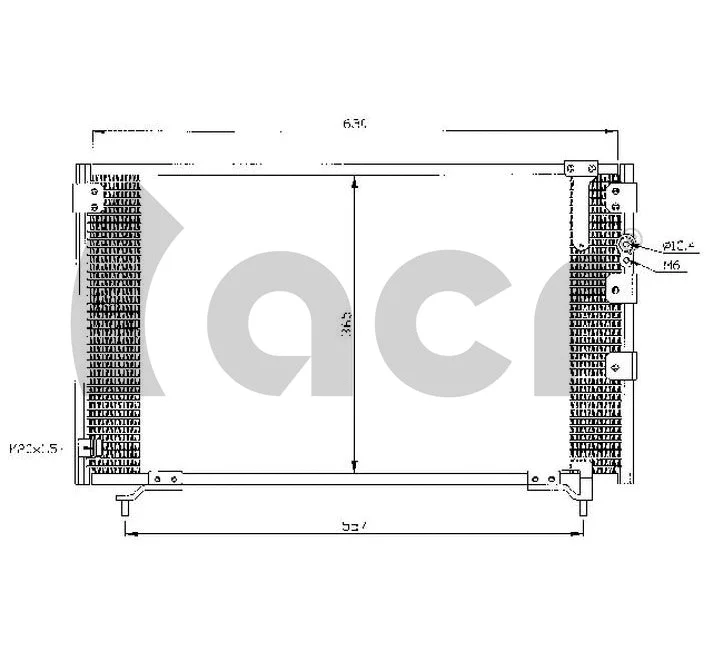 Condenser, air conditioning