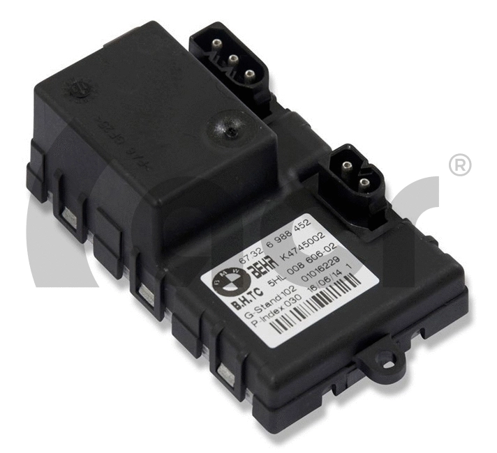 Resistor, interior blower