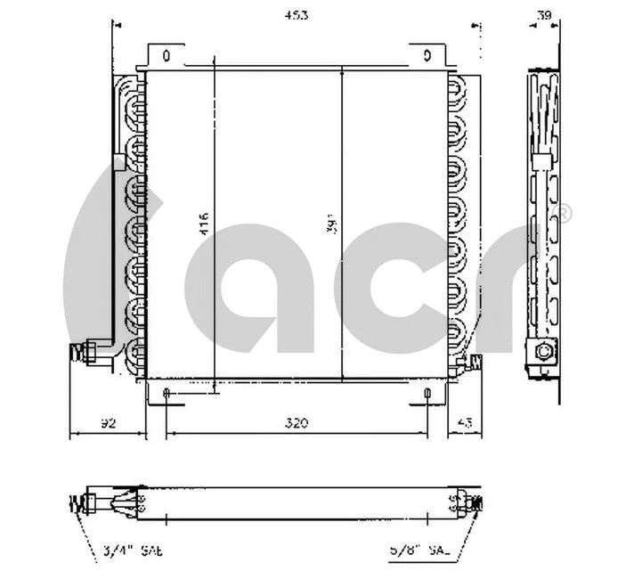 Condenser, air conditioning