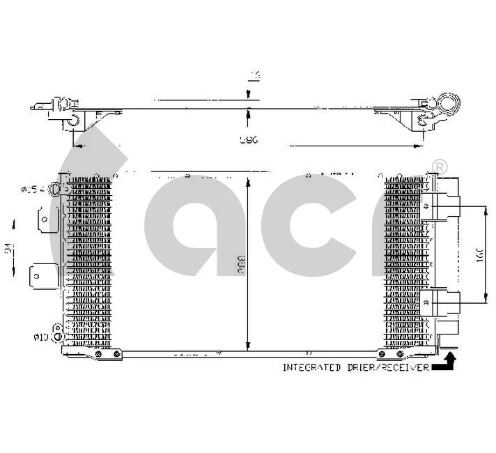 Condenser, air conditioning