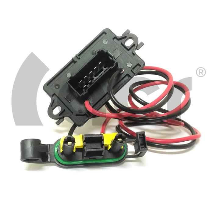 Resistor, interior blower