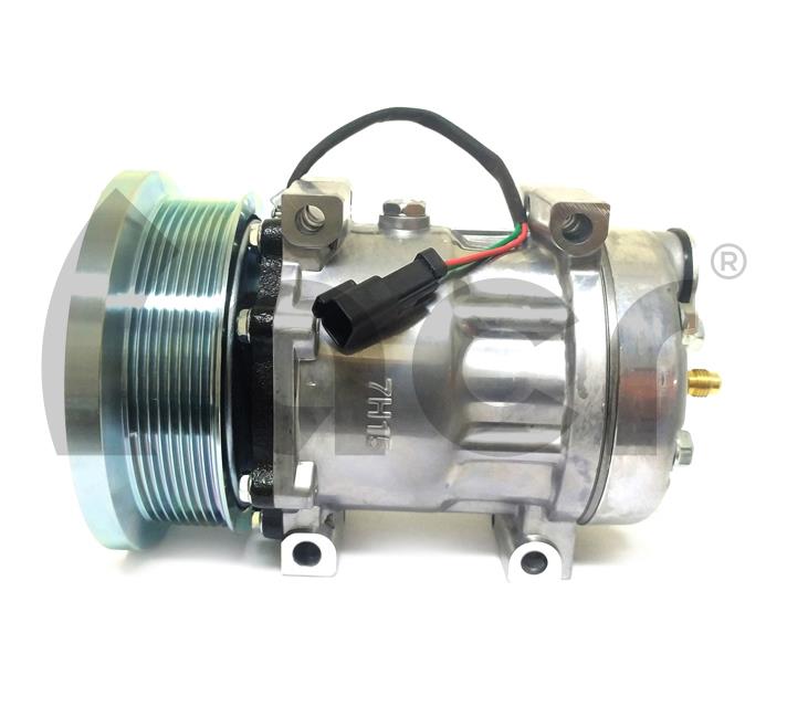 Compressor, air conditioning