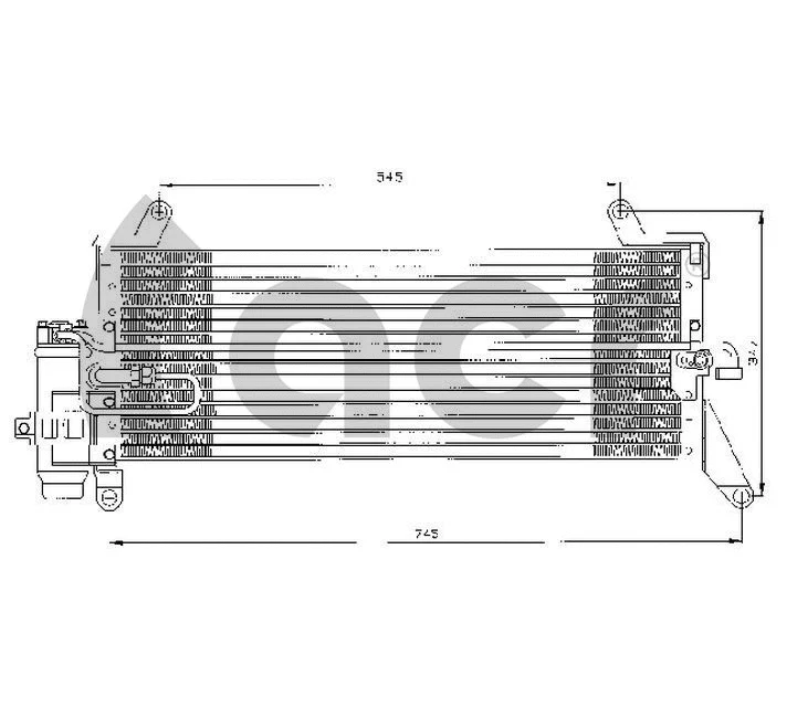 Condenser, air conditioning