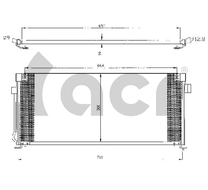 Condenser, air conditioning