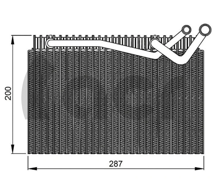Evaporator, air conditioning (310180)