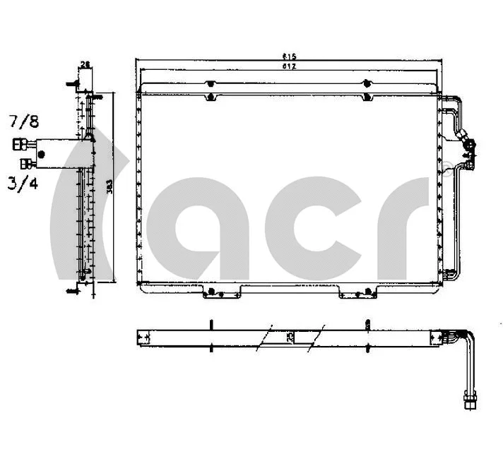 Condenser, air conditioning (300448)