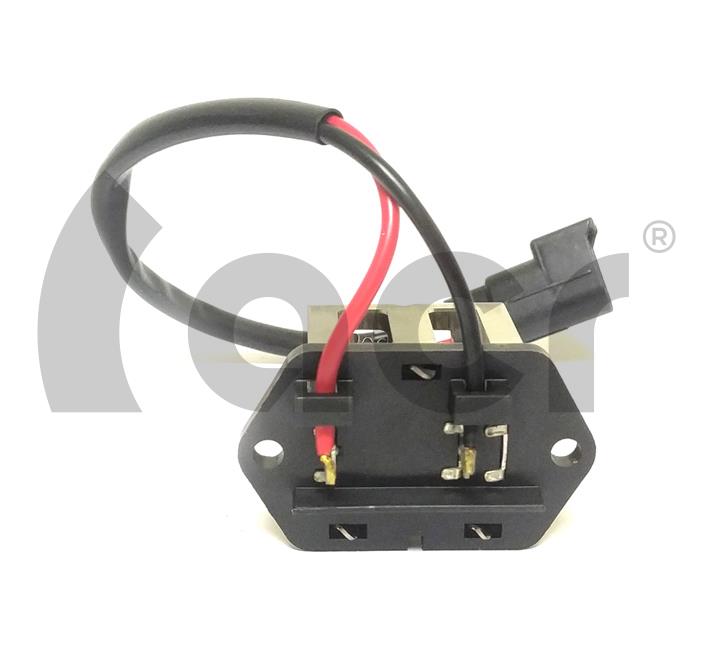 Resistor, interior blower