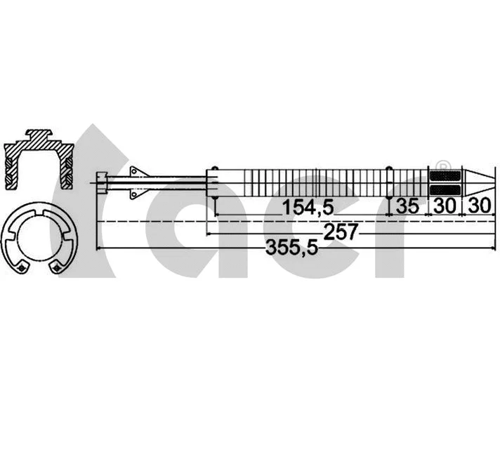 Dryer, air conditioning (170458)