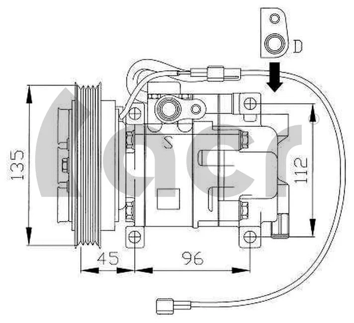 Compressor, air conditioning