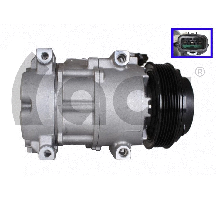 Compressor, air conditioning