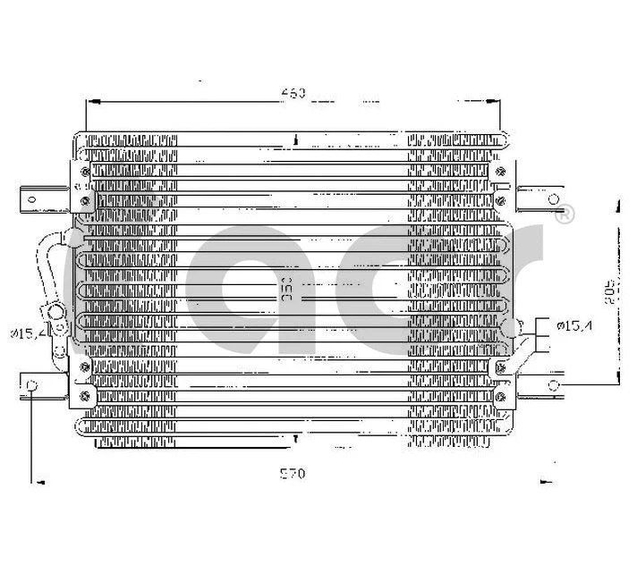 Condenser, air conditioning