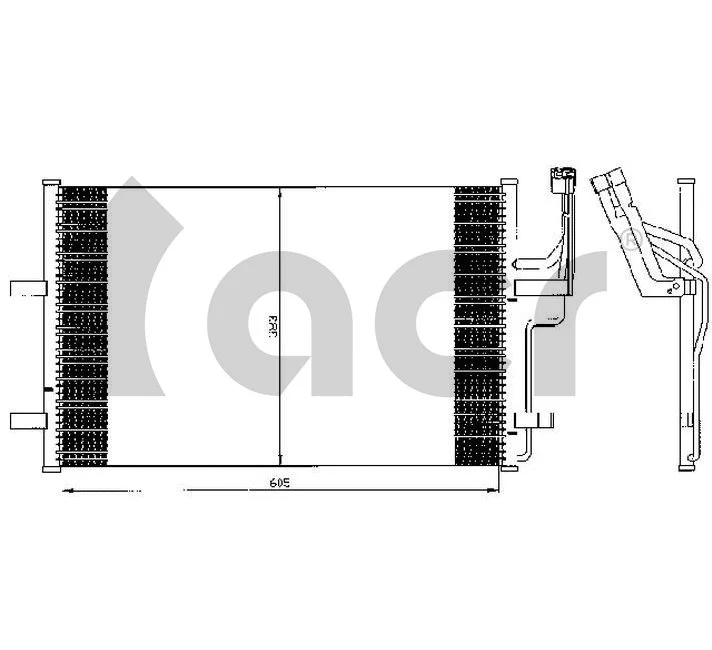 Condenser, air conditioning