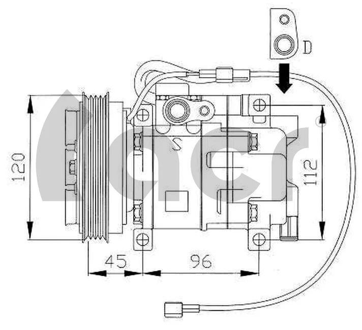 Compressor, air conditioning