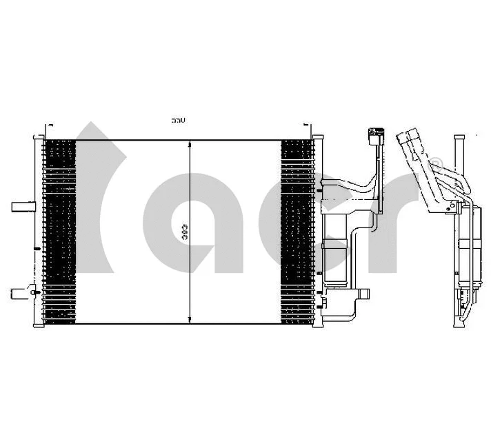 Condenser, air conditioning