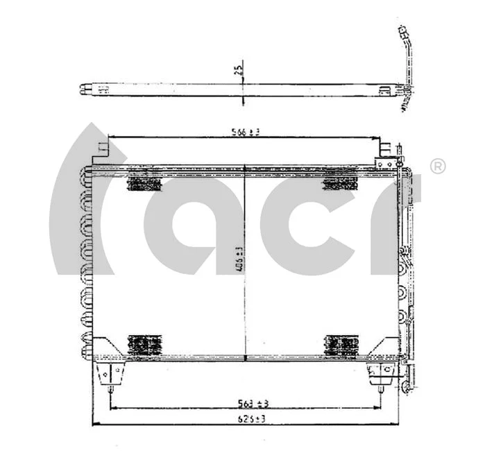 Condenser, air conditioning (300567)