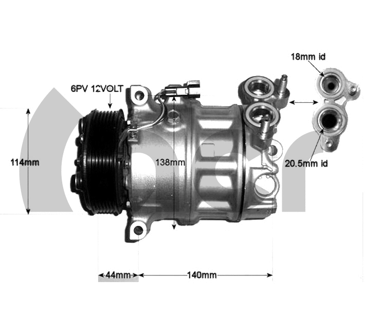 Compressor, air conditioning