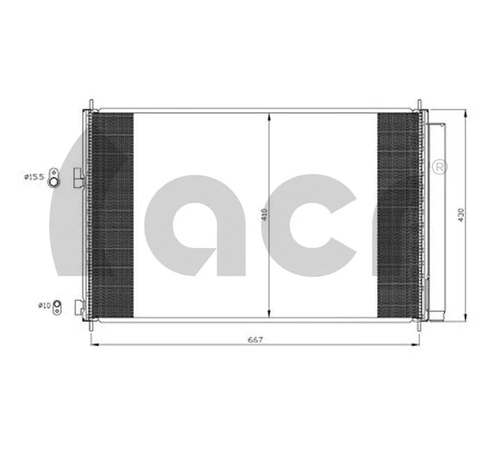 Condenser, air conditioning