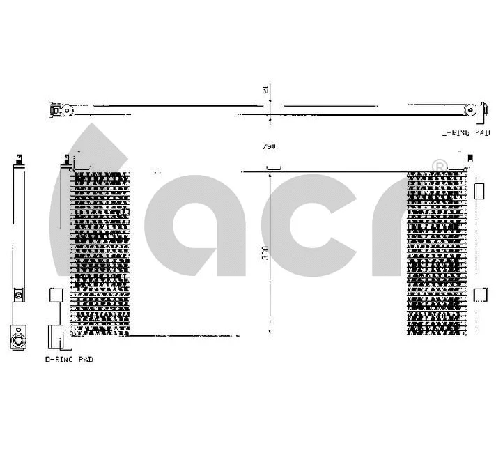 Condenser, air conditioning